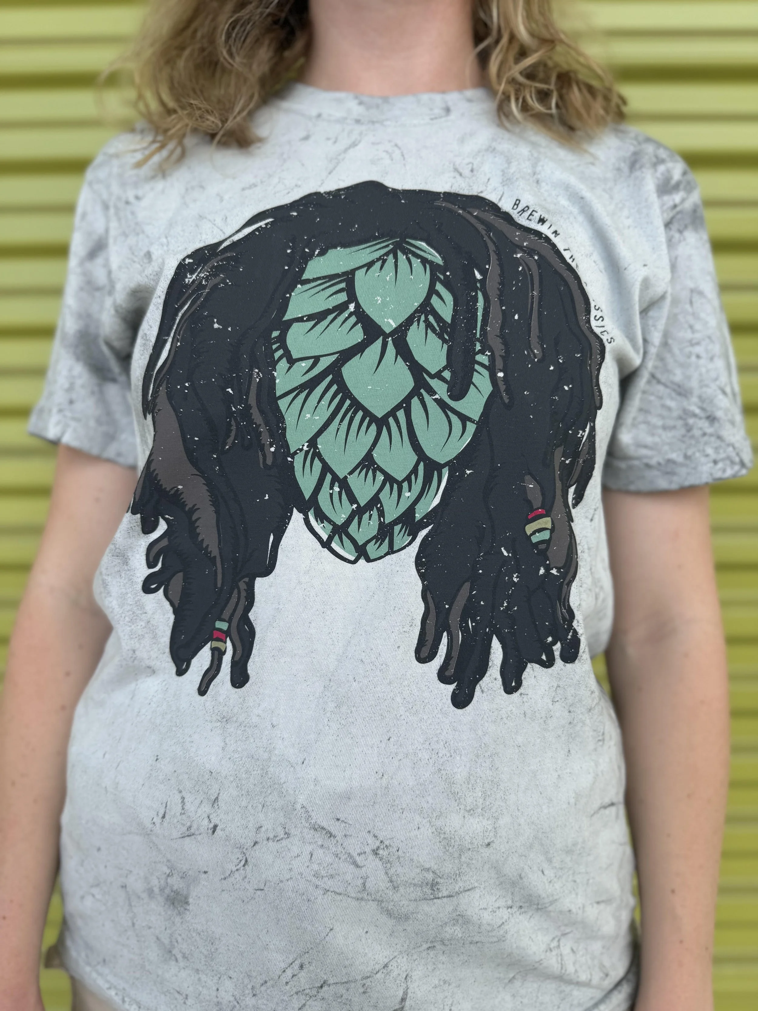 Unisex Hop Head Tee — Walking Tree Brewery